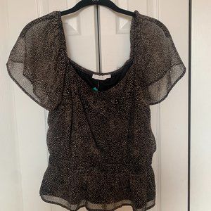Lush Peplum Blouse